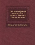 Cover: Das Sonntagskind - Nabu Press