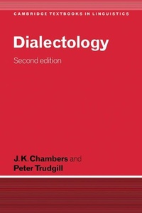 Enlarge image Cover: Dialectology - Cambridge University Press