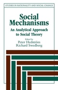 Cover: Social Mechanisms - Cambridge University Press