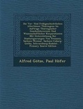 Cover: Die VOR- Und Fruhgeschichtlichen Altertumer Thuringens Im Auftrage Thuringischer Geschichtsvereine Und Wissenschaftlicher Korporationen Mit Unterstutzung Der Staatsregierungen Von Preussen, Sachsen-Weimar, Sachsen-Coburg-Gotha, Schwarzburg-Rudolst... - Nabu Press