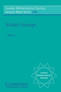 Cover: Stable Groups - Cambridge University Press