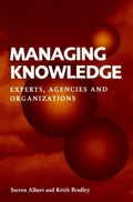 Cover: Managing Knowledge - Cambridge University Press