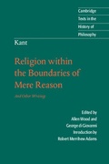 Cover: Kant: Religion within the Boundaries of Mere Reason - Cambridge University Press