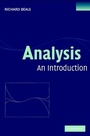 Cover: Analysis - Cambridge University Press
