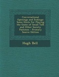 Cover: Conversational Openings and Endings - Nabu Press