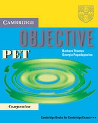 Enlarge image Cover: Objective PET Companion - Cambridge University Press