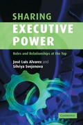 Cover: Sharing Executive Power - Cambridge University Press