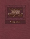 Cover: Hans Georg Von Arnim - Nabu Press