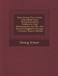 Enlarge image Cover: Hans Georg Von Arnim - Nabu Press