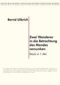 Cover: Zwei Wanderer in die Betrachtung des Mondes versunken - trafo Literaturverlag