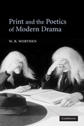 Cover: Print and the Poetics of Modern Drama - Cambridge University Press