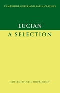 Cover: Lucian - Cambridge University Press