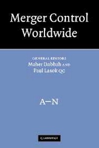 Enlarge image Cover: Merger Control Worldwide 2 Volume Set - Cambridge University Press