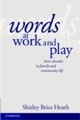 Cover: Words at Work and Play - Cambridge University Press