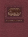 Cover: Theorie des fonctions analytiques - Nabu Press
