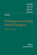 Cover: Hume: Dialogues Concerning Natural Religion - Cambridge University Press