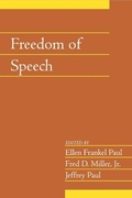 Cover: Freedom of Speech: Volume 21, Part 2 - Cambridge University Press