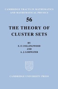 Cover: The Theory of Cluster Sets - Cambridge University Press