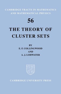 Abbildung von: The Theory of Cluster Sets - Cambridge University Press