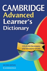 Enlarge image Cover: Cambridge Advanced Learner's Dictionary Paperback with CD-ROM - Cambridge University Press