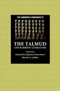 Cover: The Cambridge Companion to the Talmud and Rabbinic Literature - Cambridge University Press