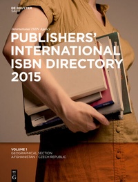 Abbildung von: Publishers' International ISBN Directory 2015 - De Gruyter Saur