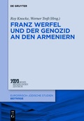 Cover: Franz Werfel und der Genozid an den Armeniern - De Gruyter Oldenbourg