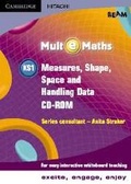 Cover: Mult-e-Maths KS1 Measures, Shape, Space and Handling Data CD ROM - Cambridge University Press