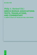 Cover: Greco-Roman Associations / North Coast of the Black Sea, Asia Minor - De Gruyter