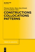 Cover: Constructions Collocations Patterns - De Gruyter Mouton