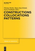 Cover: Constructions Collocations Patterns - De Gruyter Mouton