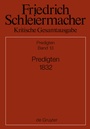 Cover: Predigten 1832 - De Gruyter