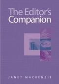Cover: The Editor's Companion - Cambridge University Press