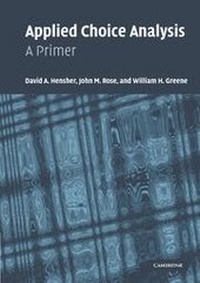 Enlarge image Cover: Applied Choice Analysis - Cambridge University Press