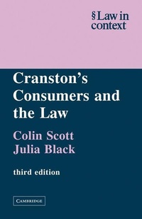 Enlarge image Cover: Cranston's Consumers and the Law - Cambridge University Press