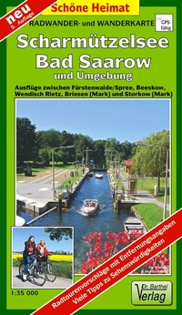 Abbildung von: Radwander- und Wanderkarte Scharmützelsee, Bad Saarow und Umgebung - Barthel, A