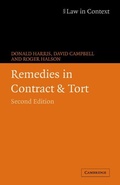 Cover: Remedies in Contract and Tort - Cambridge University Press