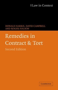 Abbildung von: Remedies in Contract and Tort - Cambridge University Press