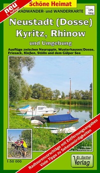Abbildung von: Radwander- und Wanderkarte Neustadt (Dosse), Kyritz, Rhinow und Umgebung - Barthel, A