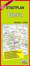 Bild: Stadtplan Gera - Barthel, A