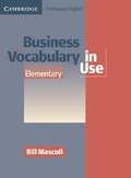 Cover: Business Vocabulary in Use Elementary - Cambridge University Press