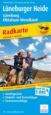 Abbildung von: Lüneburger Heide - Lüneburg - Elbtalaue-Wendland - Freytag-Berndt und ARTARIA