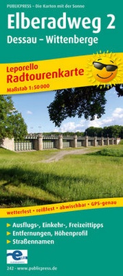 Abbildung von: Elberadweg 2, Dessau - Wittenberge - Freytag-Berndt und ARTARIA