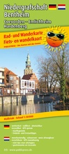 Cover: Rad- und Wanderkarte Niedergraftschaft Bentheim, Coevorden - Emlichheim - Hardenberg (D/NL) - PUBLICPRESS