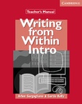 Cover: Writing from Within Intro Teacher's Manual - Cambridge University Press
