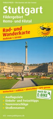 Abbildung von: Stuttgart, Fildergebiet - Rems- und Filstal - Freytag-Berndt und ARTARIA