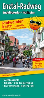 Abbildung von: Enztal-Radweg, Enzklösterle - Walheim - PUBLICPRESS