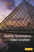 Cover: Boards, Governance and Value Creation - Cambridge University Press