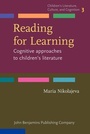 Cover: Reading for Learning - John Benjamins Publishing Co