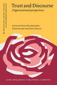 Enlarge image Cover: Trust and Discourse - John Benjamins Publishing Co